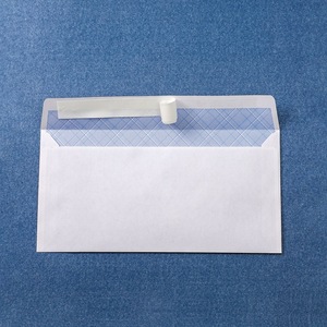 Usine d'affaires <span class=keywords><strong>enveloppe</strong></span> blanche logo personnalisé impression fenêtre <span class=keywords><strong>enveloppe</strong></span> 10 # personnalisé auto joint affaires sans fenêtre imprimé - Product Image 2