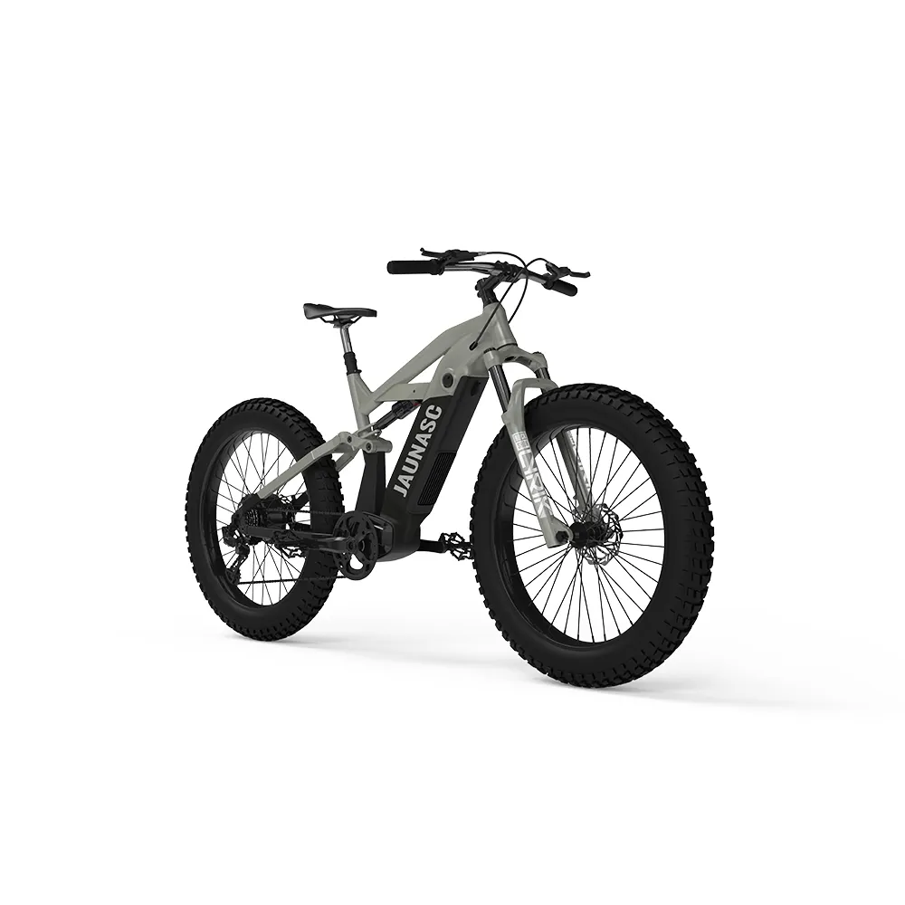 Kuake alta qualità MTB coda morbida 26 pollici 500W 750W 1000W 48V elettrico grasso pneumatico elettrico mountain bike nuovo design E Bike