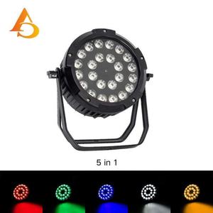 AICPOSE - Foco LED Par de Aluminio Fundido a Presión, 24 x 15 W, IP65, Resistente al Agua, RGBWA, para Escenarios - Product Image 6