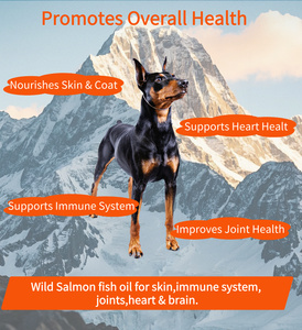 <span class=keywords><strong>Nutritional</strong></span> Pet Melhora Saúde Conjunta Óleo Salmão Alergias Pele Suplementos Óleo De Peixe para Cães e Gatos - Product Image 5