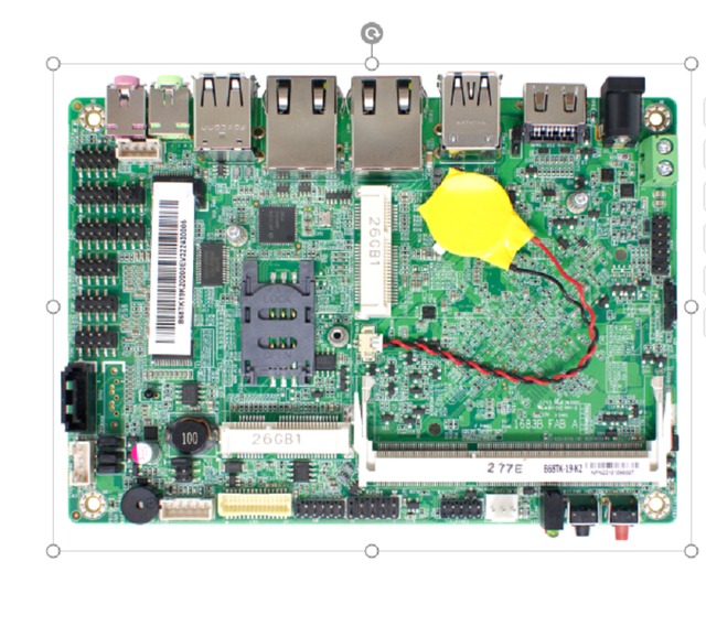 PT-B68TK New 3.5 Inch Industrial Grade Motherboard 2*RJ45 Built-in VGA Pin LVDS IDE Pentium/Celeron CPU 8GB RAM