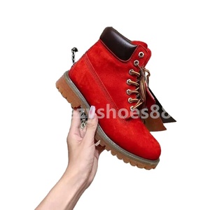 Bottes en cuir véritable classiques à la mode pour femmes et hommes, chaussures de travail décontractées rétro imperméables pour l'extérieur, livraison gratuite - Product Image 2