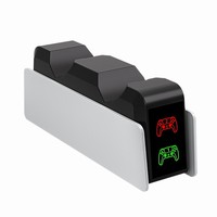 Dual-Ladestation für Slim & Pro Controller Metall & Kunststoff USB-Ladedock OEM
