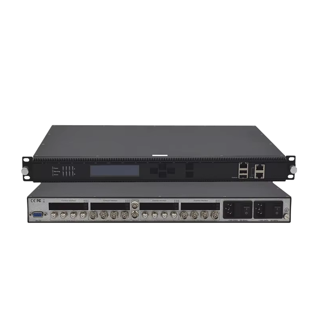 8 Tuner CI IRD Professional Digital TV Broadcast Receiver Support ASI TS & IP Output CI Descrambling with Redundant Power