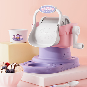 Ensemble de jeu de cuisine pour enfants Bemay Toy Kitchen Creations, crème glacée, en plastique ABS, avec machine à crème glacée, pour enfants de 2 à 7 ans - Product Image 6