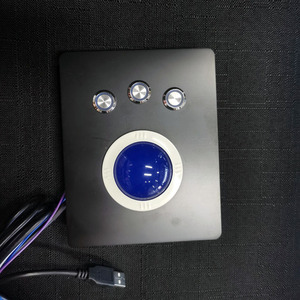<span class=keywords><strong>Mouse</strong></span> in Metallo USB con Retroilluminazione <span class=keywords><strong>a</strong></span> Sfera da 50mm per Computer - Product Image 2