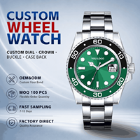 Reloj de Pulsera de Cuarzo para Hombre, de Lujo, Totalmente en Acero Inoxidable, Personalizado OEM, Resistente al Agua, Etiqueta Privada, Directo de Fábrica, MOQ Bajo