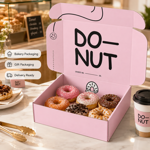 Boîtes d'expédition en carton ondulé personnalisées avec logo, matériaux recyclés, gaufrage et emballage cadeau – Vente chaude - Product Image 5