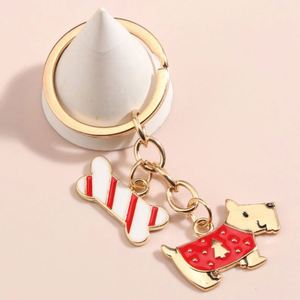 Cute Cartoon Small Animal Keychain Pendant Cute Cat Alloy Pendant Keyring <b>Box</b> Packaging Accessories - Product Image 4