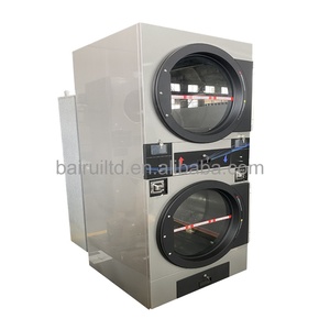 2025 đồng tiền hoạt động ngăn xếp Máy sấy và máy sấy thép không gỉ 304 thiết bị với chất lượng cao 2 máy sấy - Product Image 4