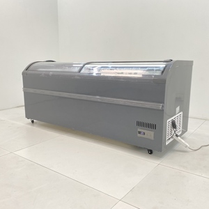 Congelador Horizontal Comercial para Supermercados, Tipo Isla Europea, para Exhibición de Alimentos Congelados - Product Image 4