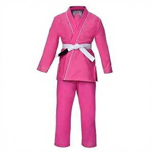 Uniforme de BJJ Unisex 100% Algodón Transpirable y Ligero de 350-450 g/m² Preencogido con Cinturón Blanco - Product Image 1