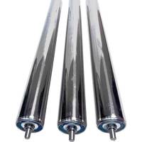 Convoyeur à rouleaux libre OEM 25 mm 38 mm 50 mm 60 mm galvanisé/acier inoxydable/convoyeur à rouleaux PVC Unpower