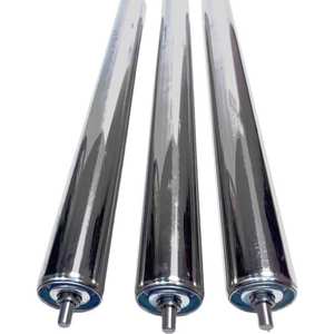 สายพานลำเลียงแบบลูกกลิ้งปราศจากสารเคลือบสังกะสี/สเตนเลส/PVC ขนาด25มม. 38มม. 50มม. 60มม. - Product Image 5