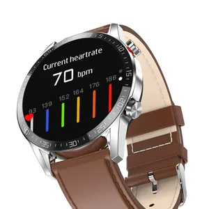 Lemfo-montre connectée KW18, compatible mp3, Anti-perte, avec suivi de la fréquence cardiaque et fonction appel téléphonique, compatible Android/IOS