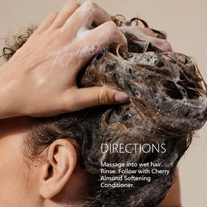 Shampoo pour cheveux hydratant à la cerise et à l'<span class=keywords><strong>amande</strong></span>, marque privée, réduit la casse des cheveux, adoucit les cheveux - Product Image 5