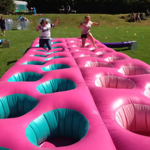 Jeu sportif populaire de course sur pneus gonflables - Product Image 1
