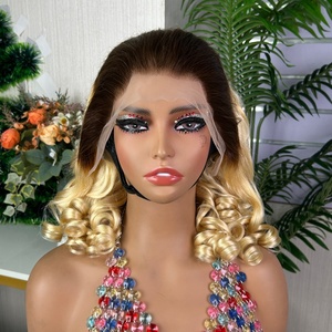 Factory Price SDD 13x4 Lace Bouncy <b>Wig</b> Virgin PrePlucked Glueless <b>Wig</b> Frontal <b>Human</b> Hair <b>Wig</b> - Product Image 4