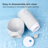 Bouteille d'eau pour animaux de compagnie en silicone KEAN, grande capacité, durable, en acier inoxydable, bouteille d'eau de voyage en silicone pour chiens