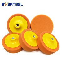 EVERTOOL 6 pouces Premium OEM tampons de polissage personnalisables éponge polissage voiture carrosserie rayures enlèvement grattoir