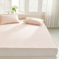 Parure de draps 3 pièces moderne en tissu soie glacée épaisse 6mm avec latex rafraîchissant, respirante et douce pour l'été, vente en gros, taille personnalisée