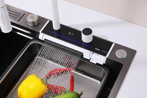 Évier de <span class=keywords><strong>cuisine</strong></span> intelligent avec modes de distribution d'eau multifonctionnels. Robinet de <span class=keywords><strong>cuisine</strong></span> adapté aux cuisines et aux restaurants - Product Image 4