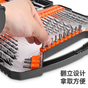 ชุดดอกสว่านอเนกประสงค์ Xi Meng แบบเมตริก ความยาวมาตรฐาน หัวหกเหลี่ยม ผิวเงา สำหรับโลหะที่ไม่ใช่เหล็ก ชุด 41 62 101 ชิ้น - Product Image 5