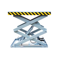 Plateforme élévatrice hydraulique 1m 2m 3m 500kg 1000kg 6m, plateforme fixe, commande par pédale, certifiée ISO CE pour atelier