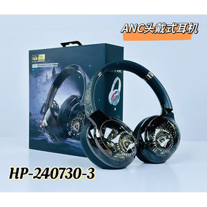 Auriculares Inalámbricos OneDer ANC HIFI Estéreo con Cancelación Activa de Ruido para Juegos, para PC, Computadora, Teléfono Móvil, Diseño Técnico Transparente - Product Image 4