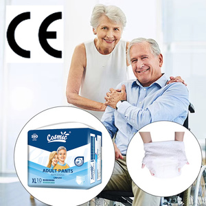 Pannolini per adulti ad alta capacità assorbente monouso in tessuto Non tessuto eco-friendly usa e getta per adulti per anziani - Product Image 1