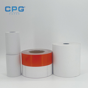 Rollo de Papel Térmico Blanco y Liso de 57*50 mm y 48 g/m² para Sistema POS Portátil, Papel para Recibos de Caja, Venta al Por Mayor del Fabricante - Product Image 1
