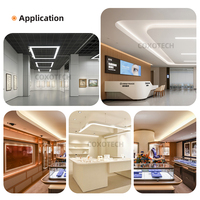 COXO SDCM 1 Step Professional High CRI Ra97 LED Linear Light with PCB and USB Connectivity for Studio Museum Retail Lighting