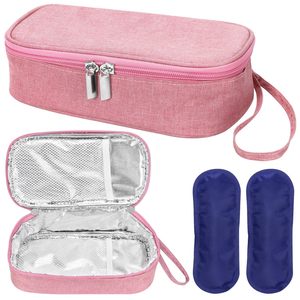 Portable Insulated Breast Milk Storage Cooler <b>Bag</b>, Breastmilk Cooler <b>Bag</b> with <b>Ice</b> <b>Pack</b>, Portable Insulin Cooler Travel Case - Product Image 1