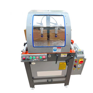 Prix usine opération facile scie à tête unique 500mm de diamètre profilé en aluminium fenêtre porte faisant des machines avec moteur - Product Image 3