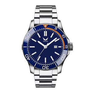 Montre de plongée pour homme 2021 de luxe avec bracelet en acier inoxydable doré, boîtier étanche - Product Image 3