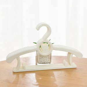 Kunststoffhänger für haushalt großhandel babybekleidung, einziehbare kunststoff-multifunktionshänger - Product Image 5