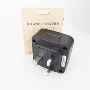 EU UK US Stekker <span class=keywords><strong>Circuit</strong></span> <span class=keywords><strong>Tester</strong></span> Open Aarde Hete Neutrale Omgekeerde Indicator Stopcontact <span class=keywords><strong>Tester</strong></span> met LED Display - Product Image 5