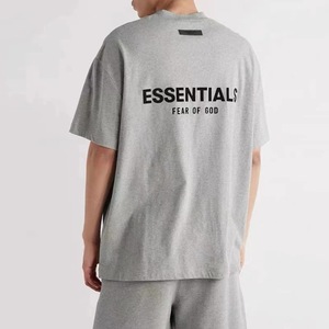 Ss22 1:1 基本款短裤 夏季运动休闲宽松大码透气吸汗 100% 棉男女通用短裤 - Product Image 3