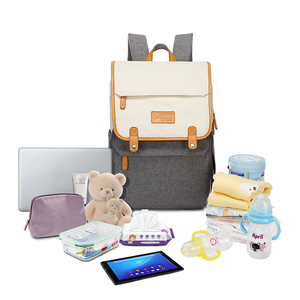 Mochila Impermeable Personalizada para Pañales, Bolsas de Maternidad para Personalizar, Mochila para Pañales de Bebé y Mamá - Product Image 2