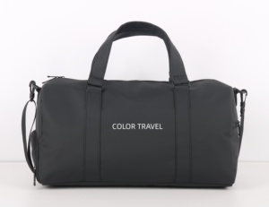 Sac de voyage en PVC 900D personnalisé OEM avec compartiment à chaussures, sac de sport robuste pour la gym et les week-ends pour hommes - Product Image 1