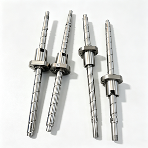 Vis à billes de précision SFU2010 20x10mm à haute vitesse avec écrou pour routeur CNC, robotique et systèmes d'actionneurs linéaires - Product Image 2