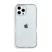 Funda Ultrafina Transparente para iPhone 11 12 13 14 15 16 17 Pro Max Plus 13 Mini X Xs 16E, Carcasa Trasera de Silicona Suave y Transparente