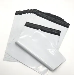 Plastic Mailer Shipping Package White Envelope Postage Poly Currier Bag Packaging Bag For Delivery