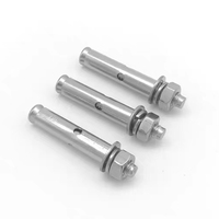 Boulons d'ancrage INOX INNOX AISI 304 ASTM 316 ASME 316L ANSI 410 DIN SS A2 SUS A4
