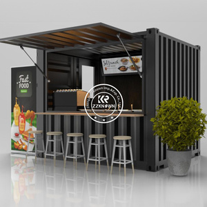 Tienda Móvil Expandible en Oferta, Contenedor Contemporáneo de 10 pies/20 pies, Bar y Cafetería Emergente, Tienda Modular Móvil - Product Image 4