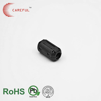 SCRC80C Split Ferrite Clamp Core EMI Filter Power Line Choke for Small Device Cable Noise Suppression 8mm Inner Diameter