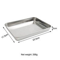 Plaque de cuisson en acier inoxydable de qualité alimentaire