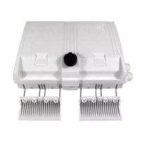 16-Core FTTH Fiber Distribution Box IP65 POE GSM ABS+PC Material 1 Year Warranty for Telecom