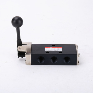 Vanne de commande directionnelle manuelle à réinitialisation automatique Shannes SH402 pour l'eau, vanne pneumatique manuelle - Product Image 1