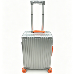 Factory Direct Premium Full Aluminum Luggage Set 100% Aluminum Alloy Travel <b>Suitcase</b> with TSA <b>Lock</b> - Product Image 3